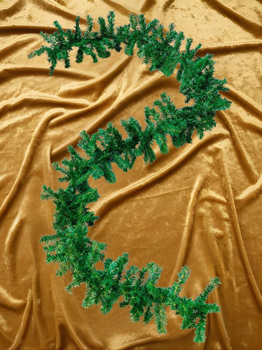 Green Christmas Garland