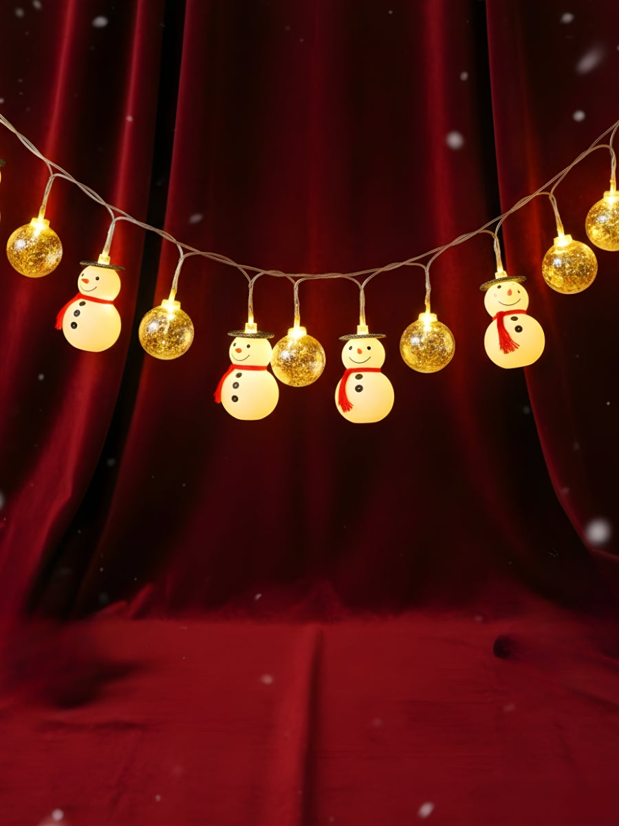 Hanging Snowman LED String