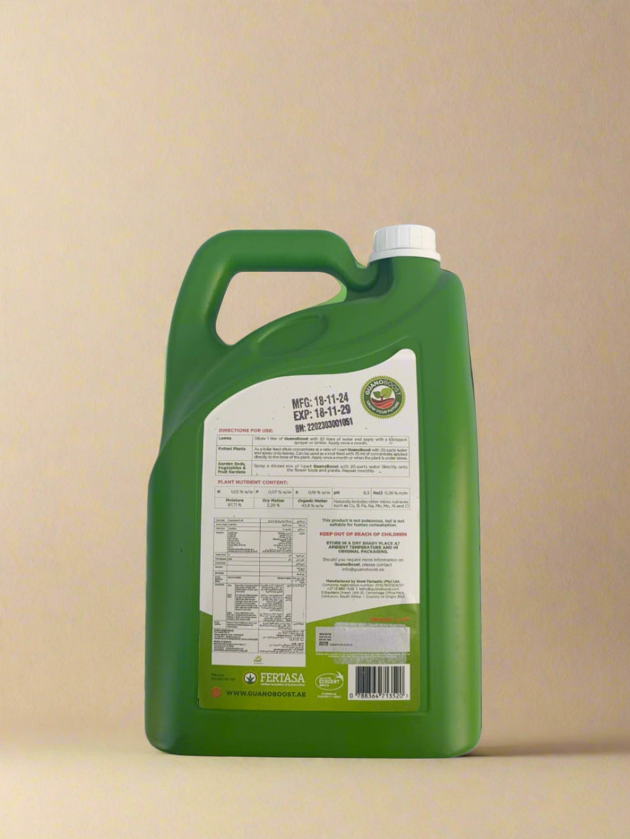 Guanoboost Organic Liquid Fertilizer | 5 Litre
