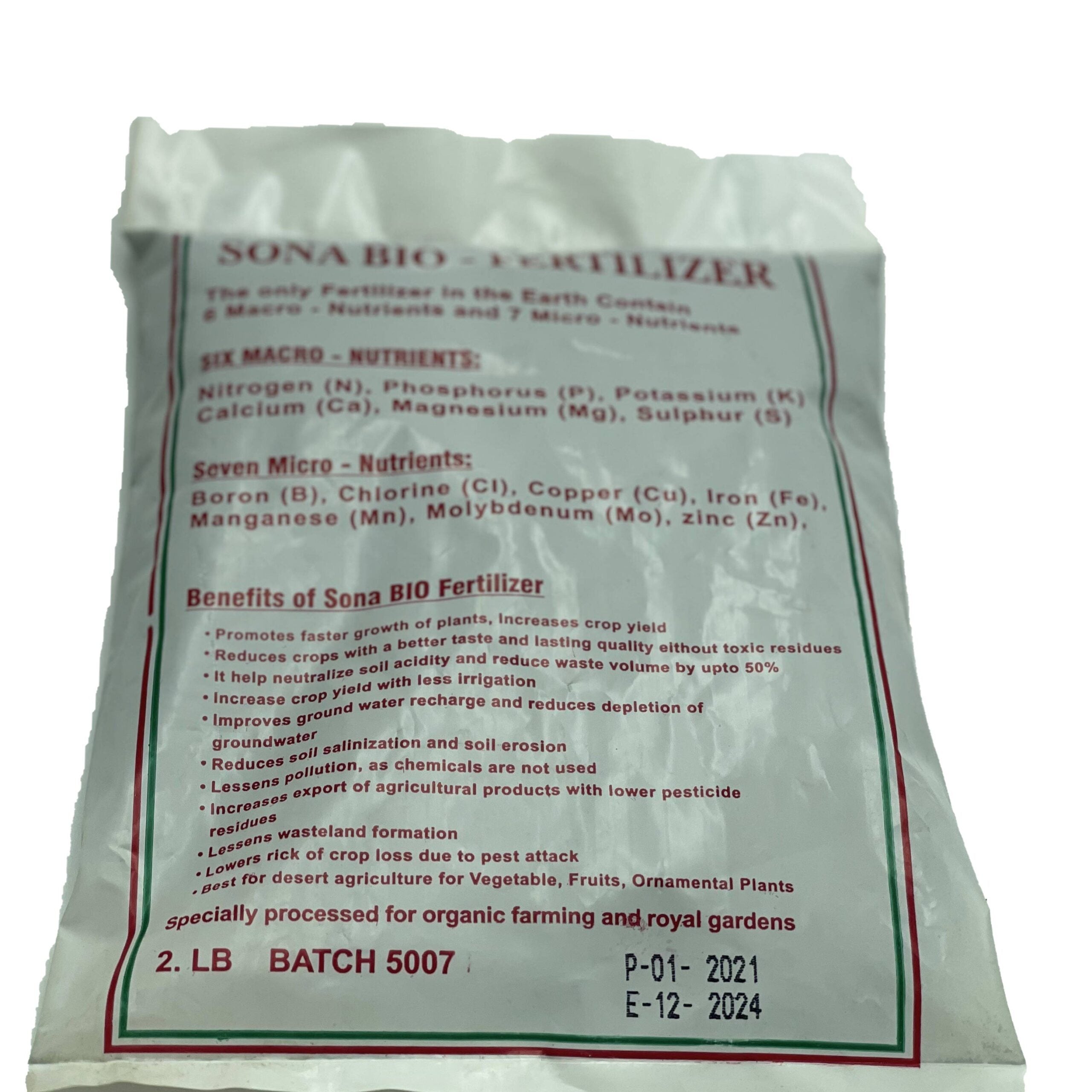 Shalimar Biotech Sona Bio-Fertilizer | 2lb