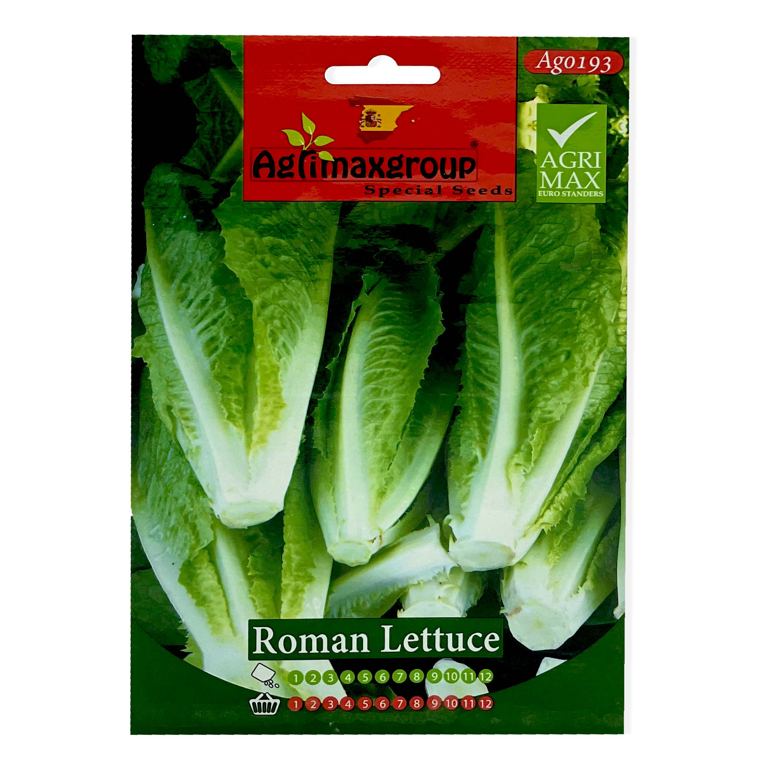 Lettuce Seeds, Lollo Lettuce Seeds, Roman Lettuce Seeds