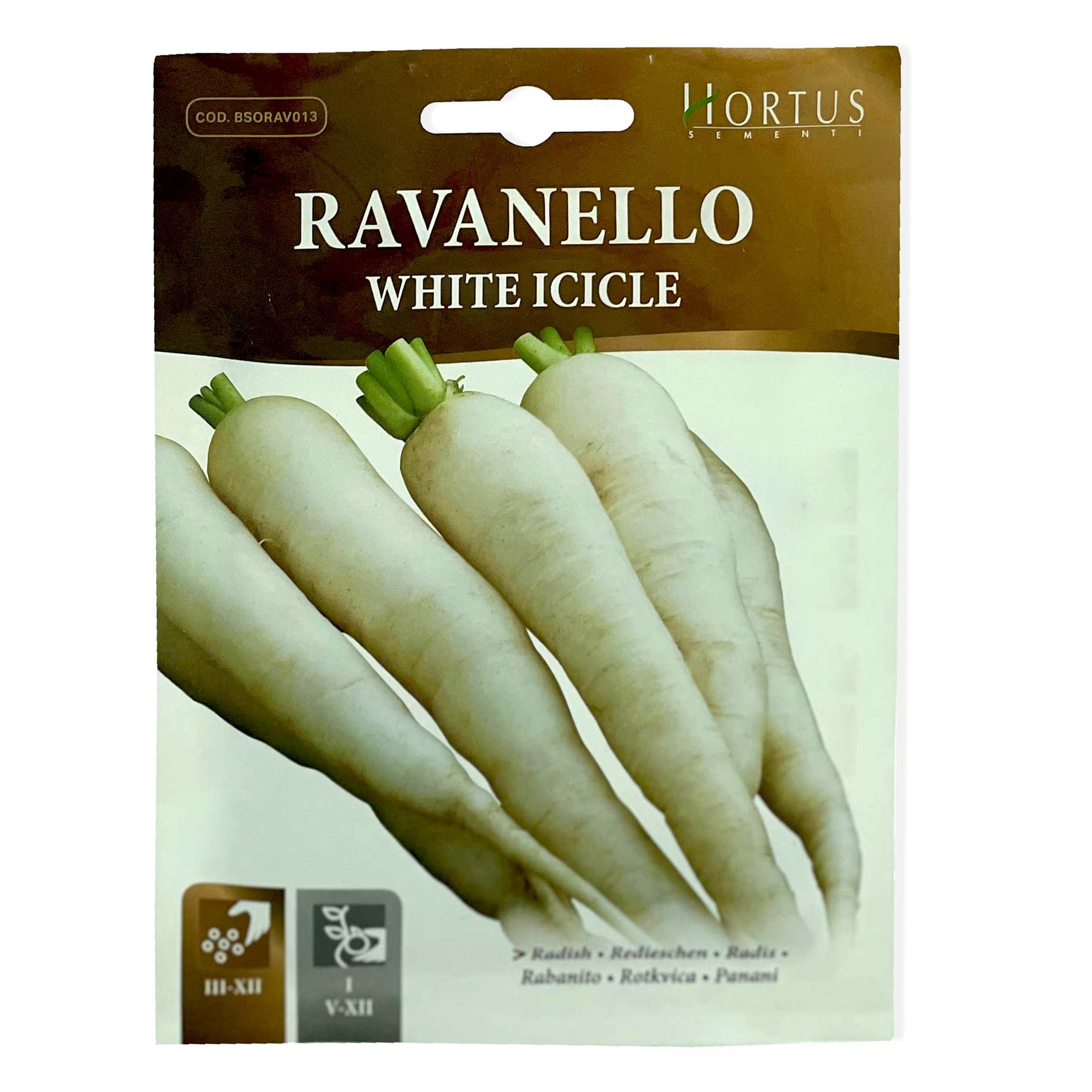 White Radish Vegetables Seeds