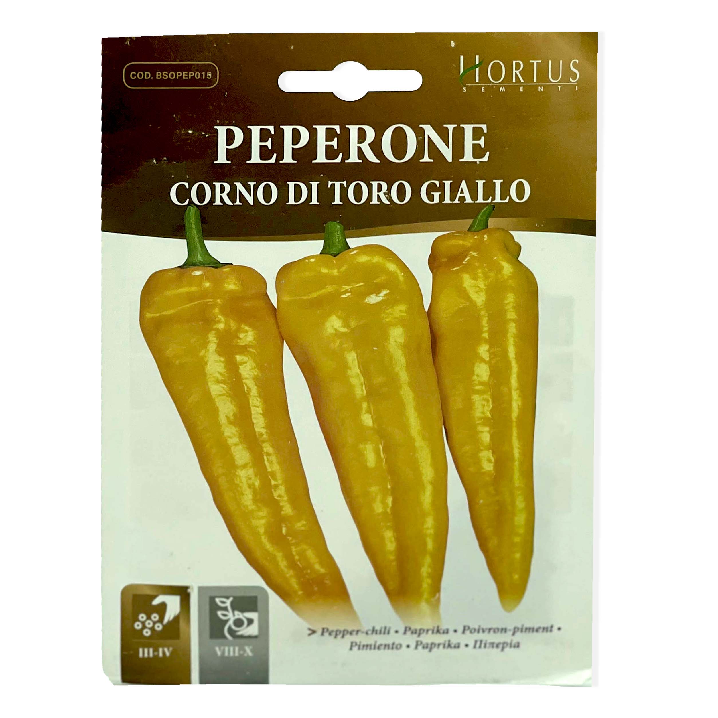 Yellow Italian Pepper | Seeds