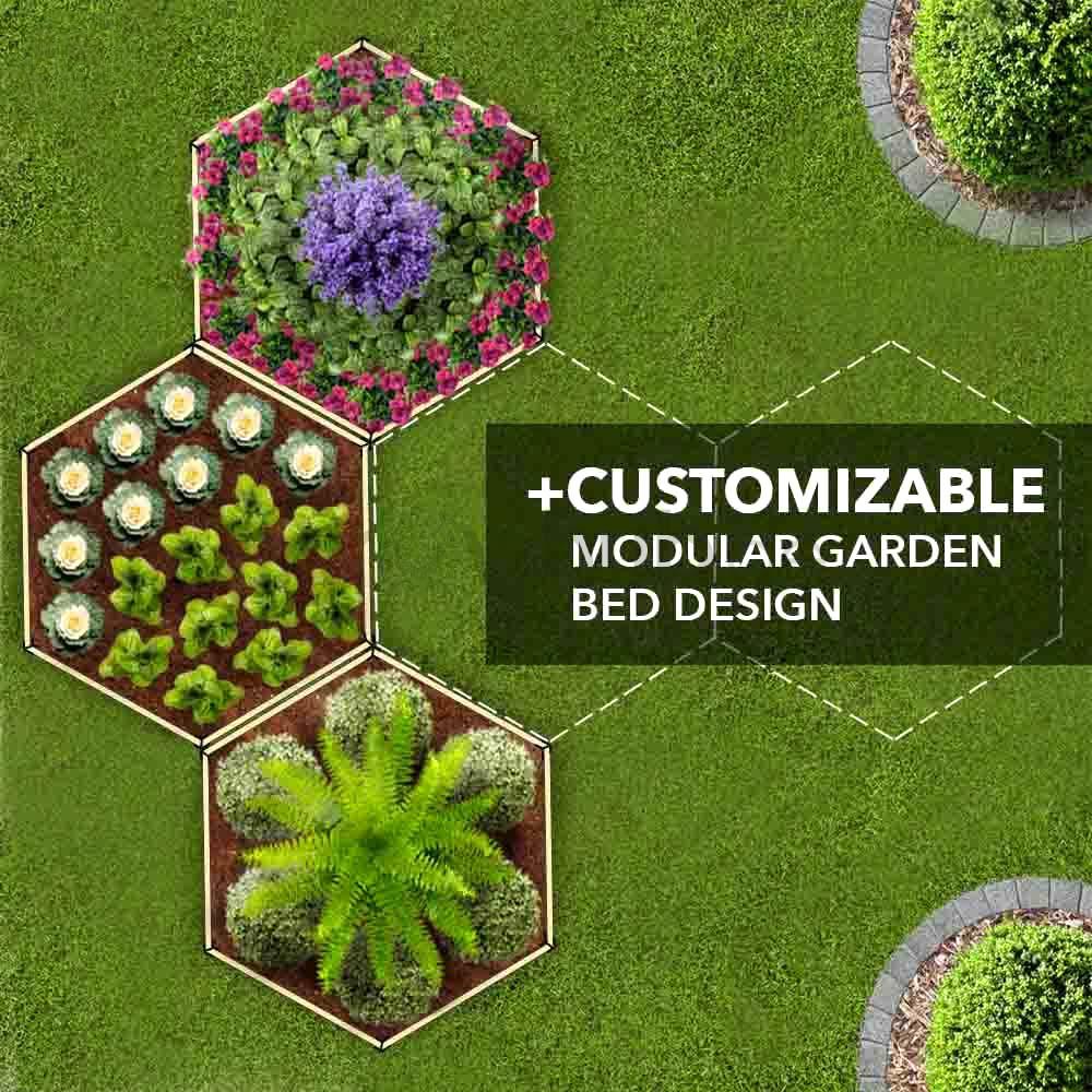 Bio-Design Hexagon Garden Bed